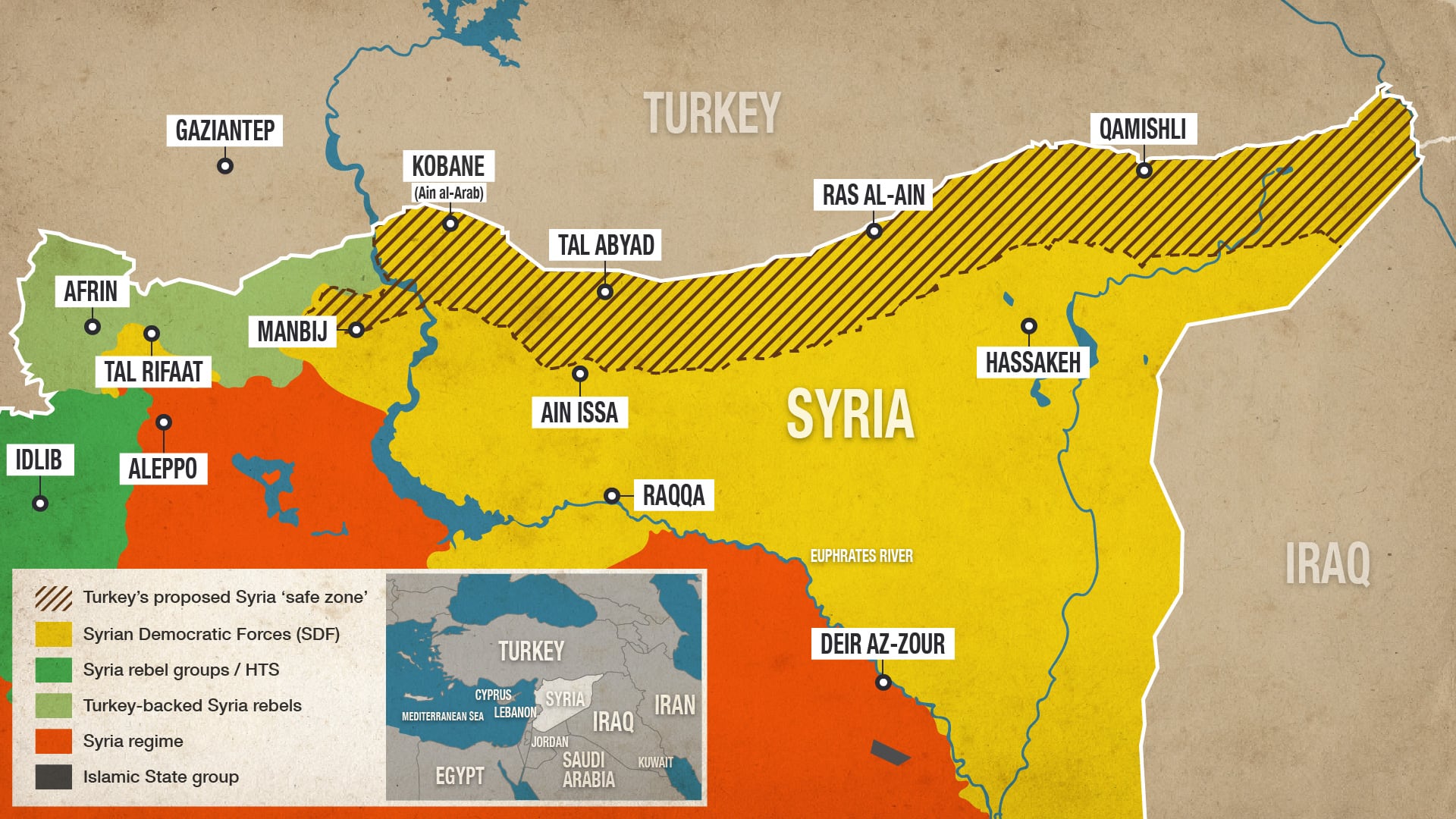Menlu Turki Tuduh Prancis Berusaha Bantu YPG Bentuk Negara Teror di Suriah Utara
